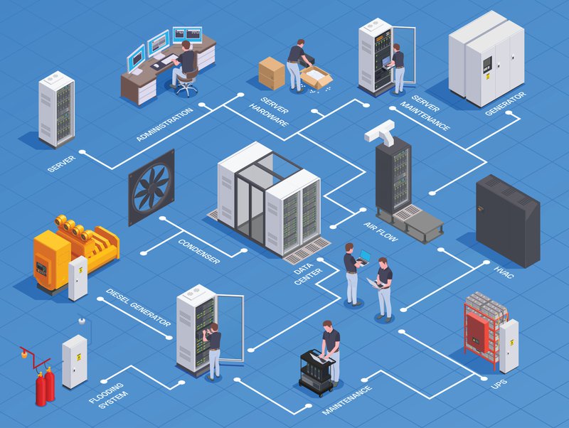 air cooling system illustration