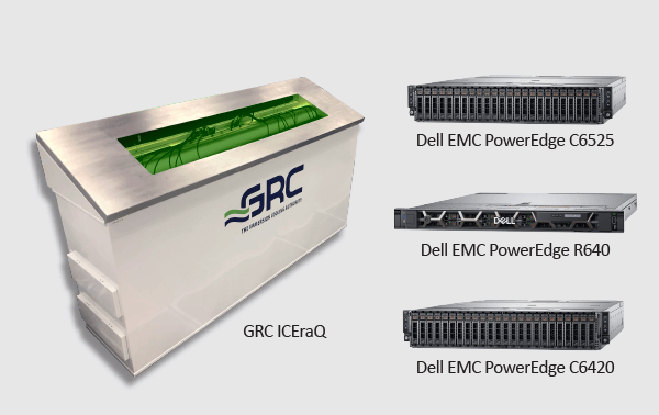 GRC & Dell All-in-One Immersion Cooling Server Systems ICEraQ & Servers